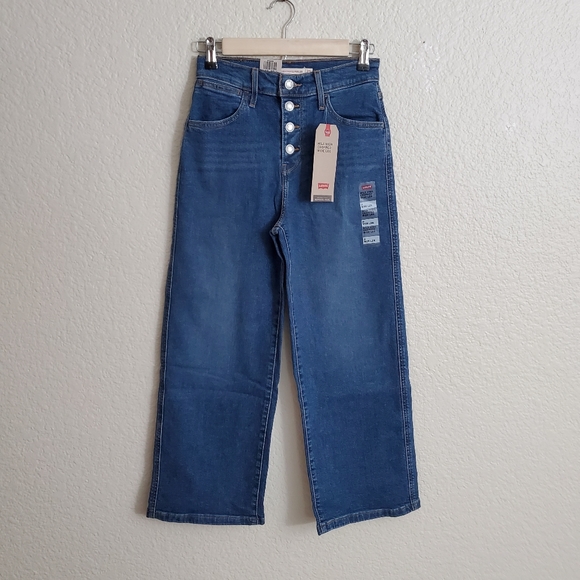 Levi's Mile High Rise Wide Leg Jeans - Picture 4 of 6